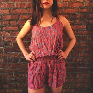 Printed Romper